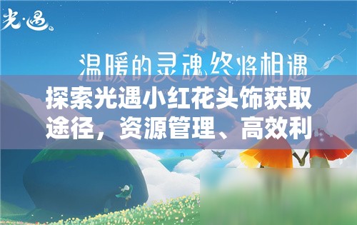 探索光遇小红花头饰获取途径，资源管理、高效利用策略与避免资源浪费指南