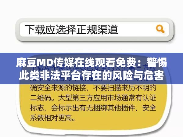 麻豆MD传媒在线观看免费：警惕此类非法平台存在的风险与危害