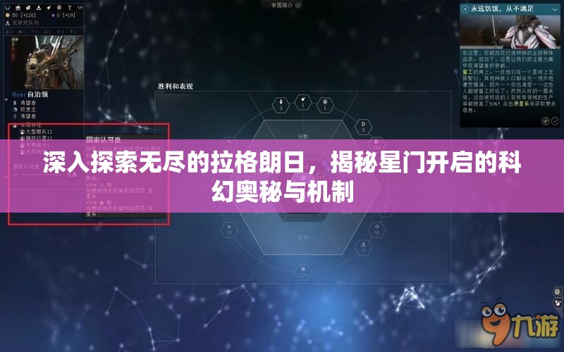 深入探索无尽的拉格朗日，揭秘星门开启的科幻奥秘与机制