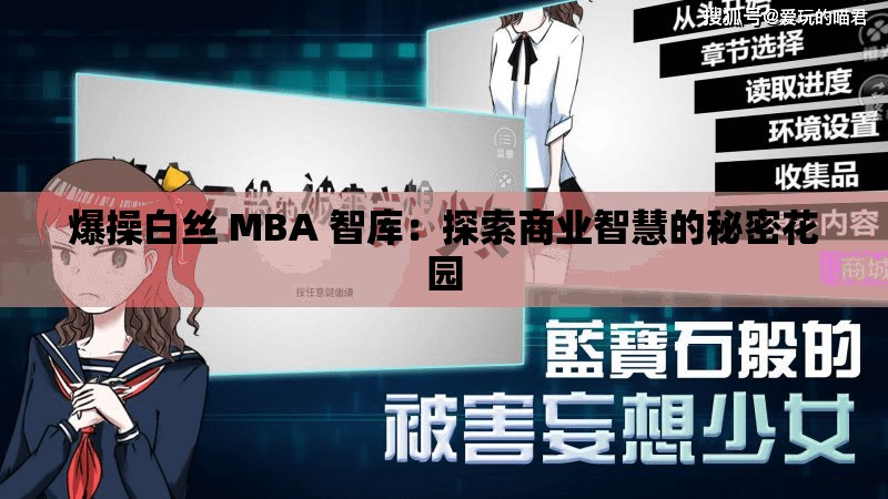 爆操白丝 MBA 智库：探索商业智慧的秘密花园