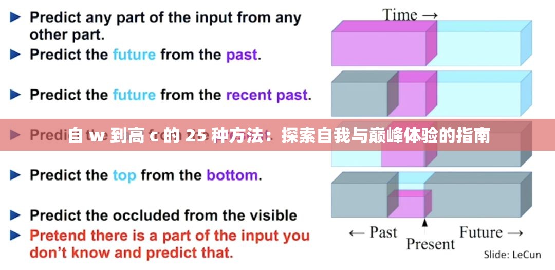 自 w 到高 c 的 25 种方法：探索自我与巅峰体验的指南