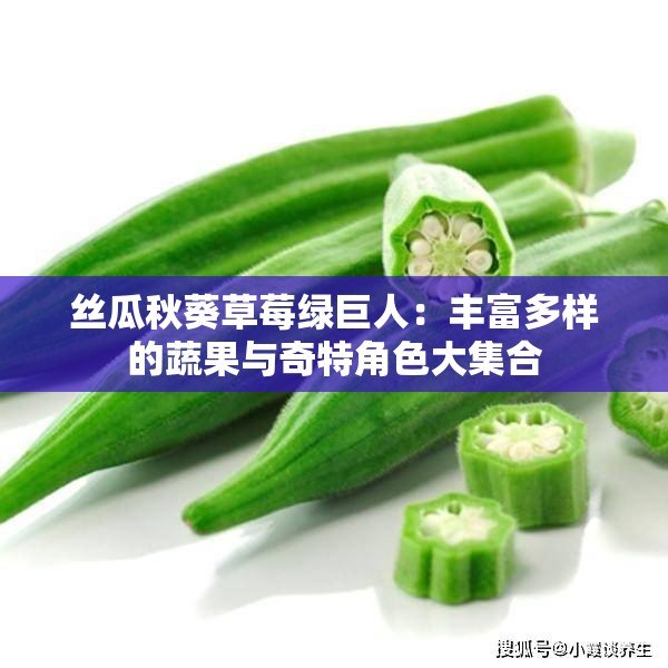 丝瓜秋葵草莓绿巨人：丰富多样的蔬果与奇特角色大集合