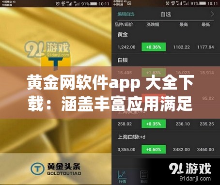 黄金网软件app 大全下载：涵盖丰富应用满足多样需求