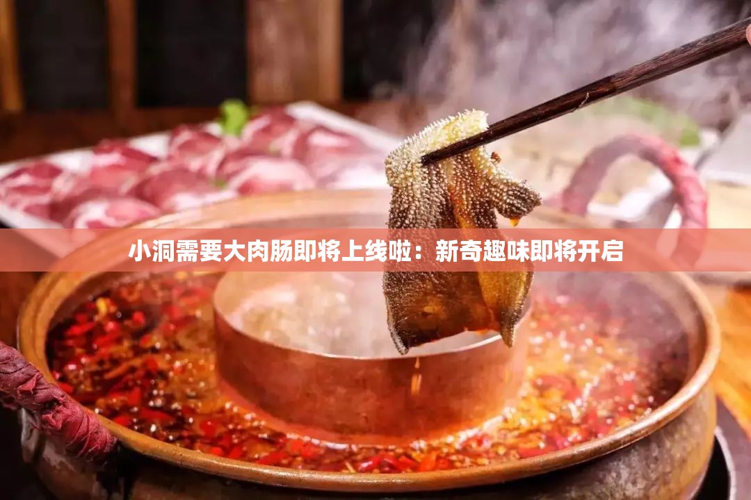 小洞需要大肉肠即将上线啦：新奇趣味即将开启