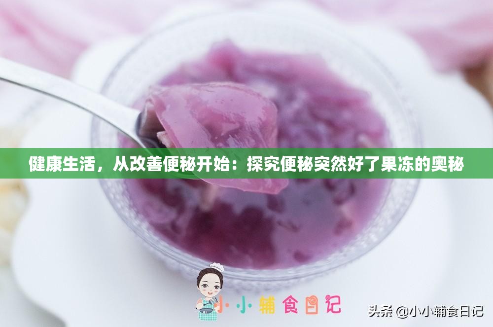 健康生活，从改善便秘开始：探究便秘突然好了果冻的奥秘