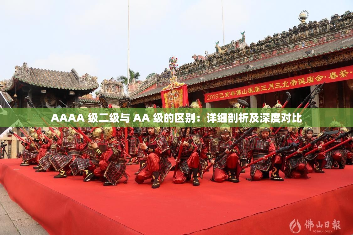 AAAA 级二级与 AA 级的区别：详细剖析及深度对比