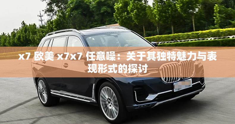 x7 欧美 x7x7 任意噪：关于其独特魅力与表现形式的探讨