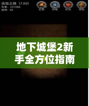 地下城堡2新手全方位指南，从零基础到精通的冒险之旅全攻略