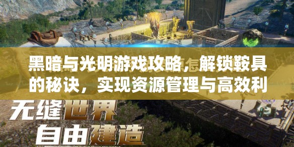 黑暗与光明游戏攻略，解锁鞍具的秘诀，实现资源管理与高效利用，避免无谓浪费