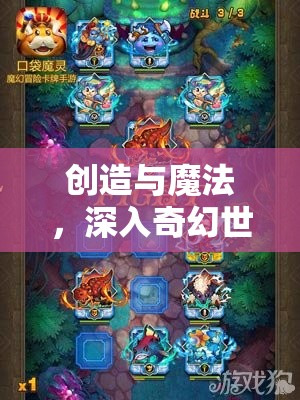 创造与魔法，深入奇幻世界，探索并解锁无限可能的冒险之旅