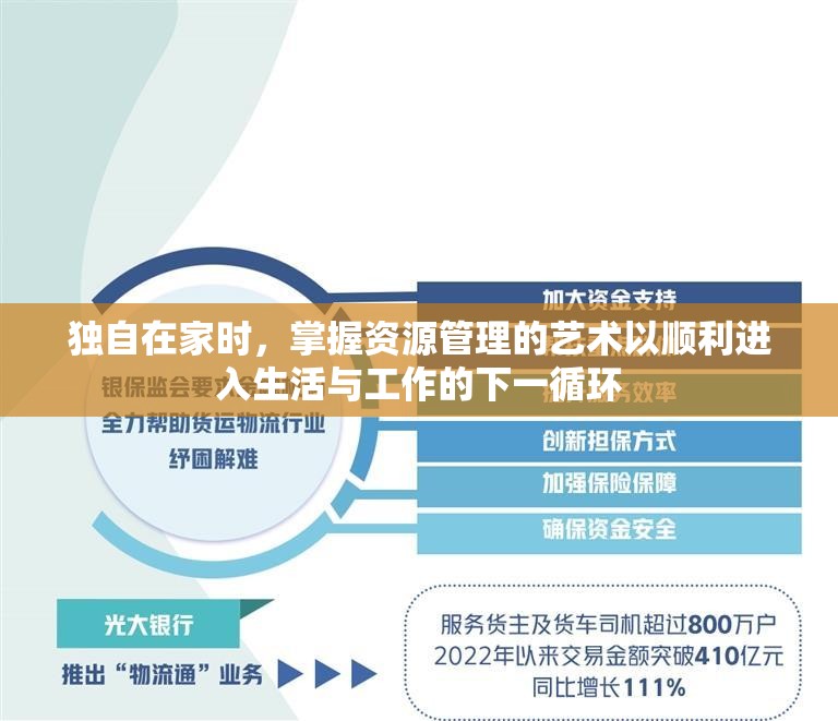 独自在家时，掌握资源管理的艺术以顺利进入生活与工作的下一循环