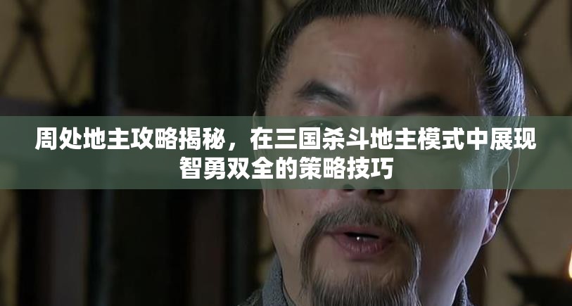 周处地主攻略揭秘，在三国杀斗地主模式中展现智勇双全的策略技巧