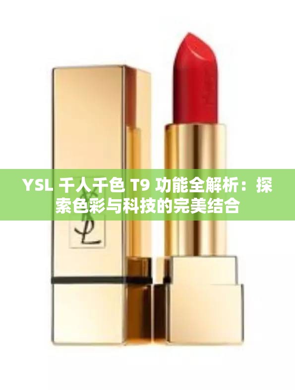 YSL 千人千色 T9 功能全解析：探索色彩与科技的完美结合