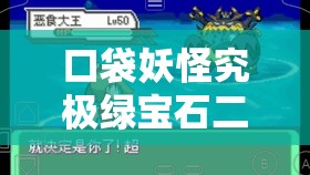 口袋妖怪究极绿宝石二周目，全面解锁新冒险与挑战的终极策略指南