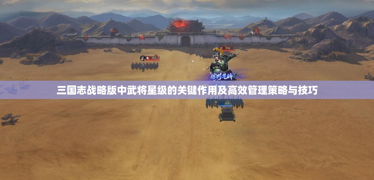 三国志战略版中武将星级的关键作用及高效管理策略与技巧