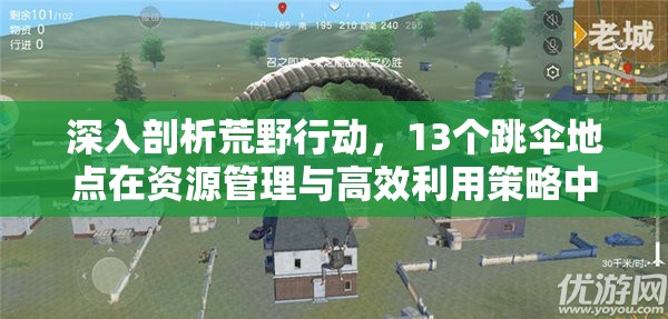 深入剖析荒野行动，13个跳伞地点在资源管理与高效利用策略中的核心作用