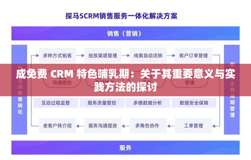 成免费 CRM 特色哺乳期：关于其重要意义与实践方法的探讨