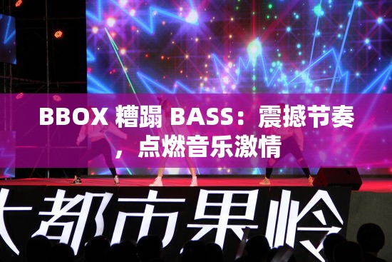 BBOX 糟蹋 BASS：震撼节奏，点燃音乐激情