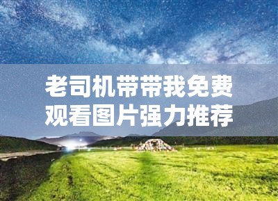 老司机带带我免费观看图片强力推荐：不容错过的精彩视觉之旅