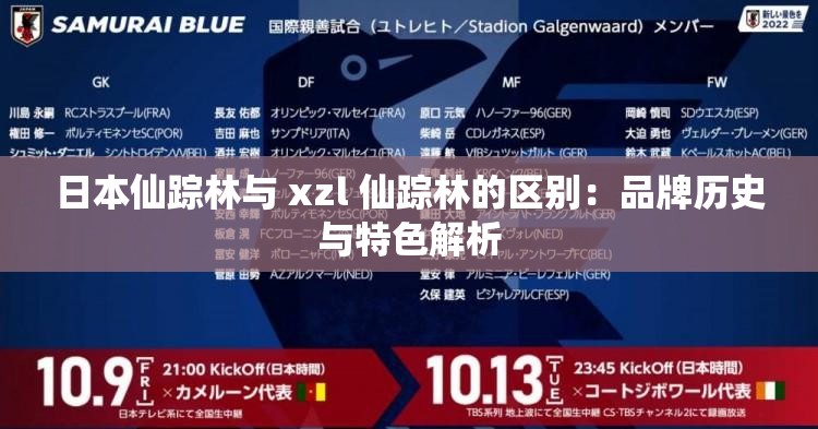 日本仙踪林与 xzl 仙踪林的区别：品牌历史与特色解析