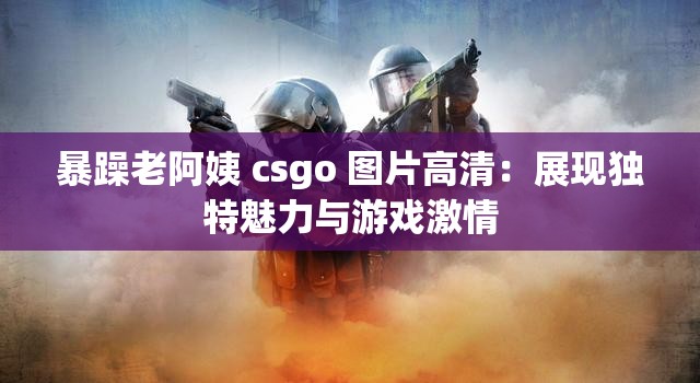 暴躁老阿姨 csgo 图片高清：展现独特魅力与游戏激情