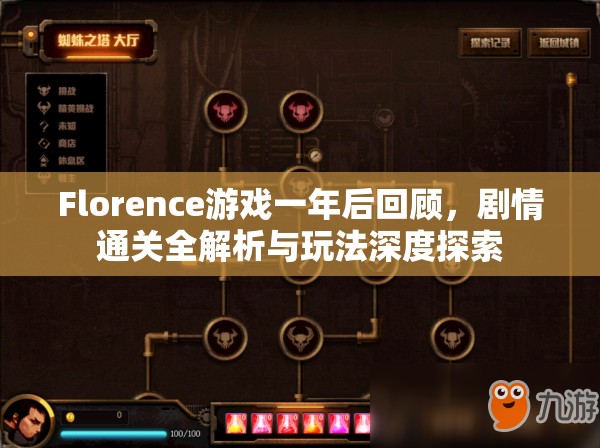 Florence游戏一年后回顾，剧情通关全解析与玩法深度探索