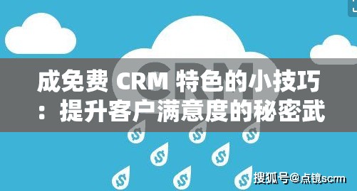 成免费 CRM 特色的小技巧：提升客户满意度的秘密武器