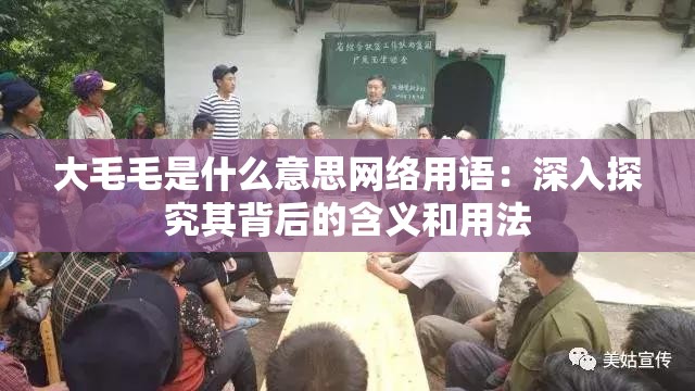 大毛毛是什么意思网络用语：深入探究其背后的含义和用法