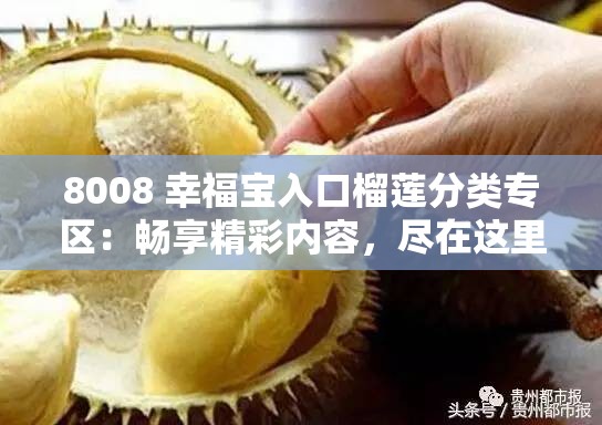 8008 幸福宝入口榴莲分类专区：畅享精彩内容，尽在这里