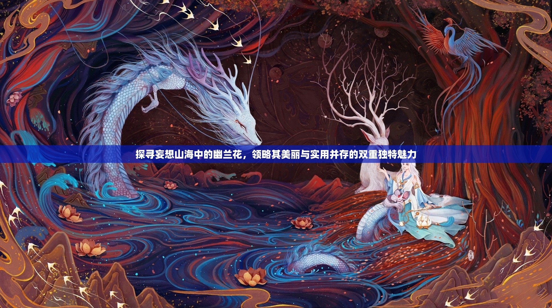 探寻妄想山海中的幽兰花，领略其美丽与实用并存的双重独特魅力