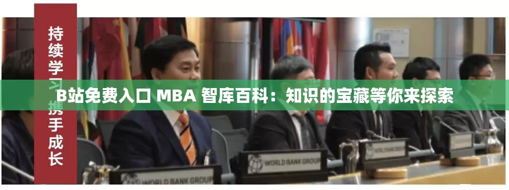 B站免费入口 MBA 智库百科：知识的宝藏等你来探索