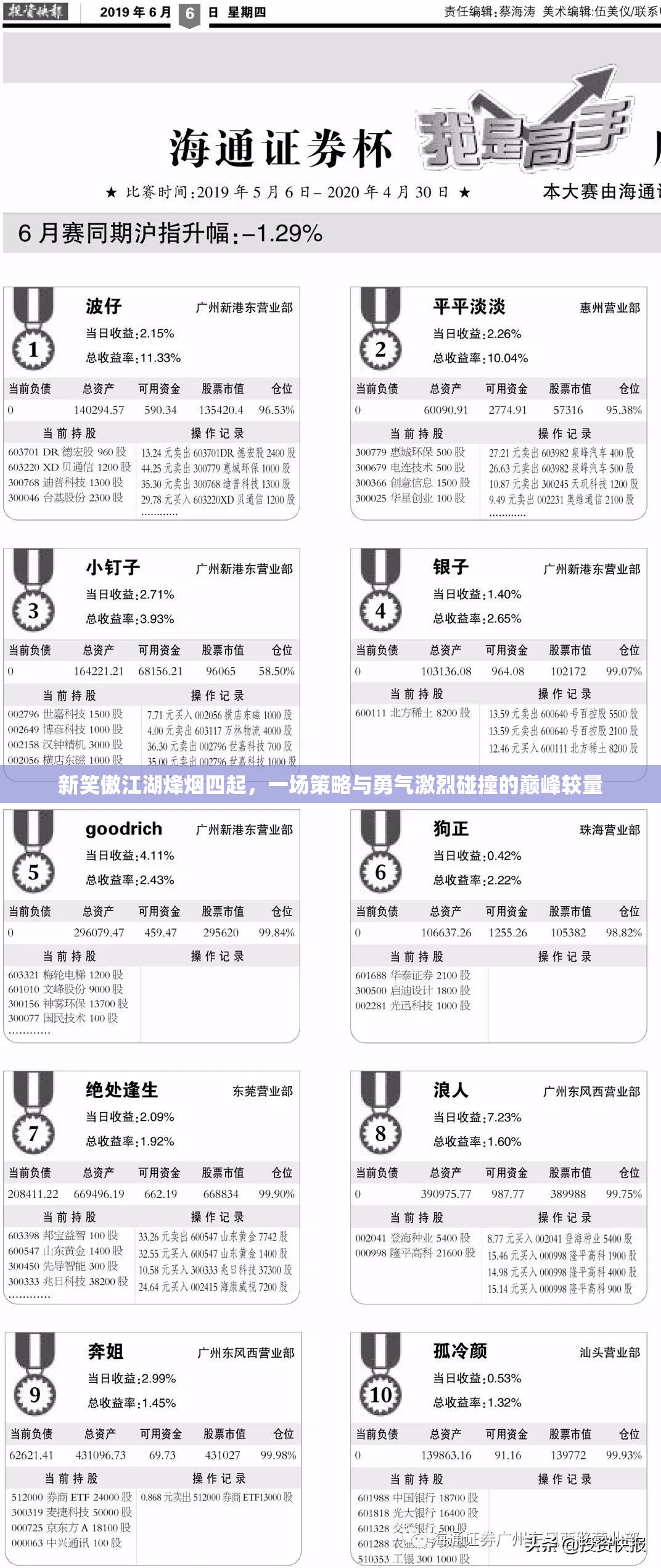 新笑傲江湖烽烟四起，一场策略与勇气激烈碰撞的巅峰较量