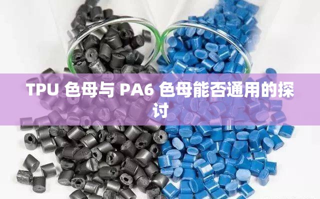 TPU 色母与 PA6 色母能否通用的探讨