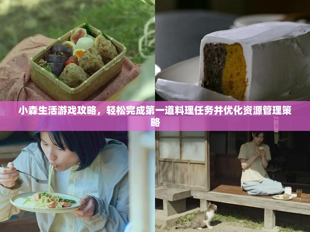 小森生活游戏攻略，轻松完成第一道料理任务并优化资源管理策略