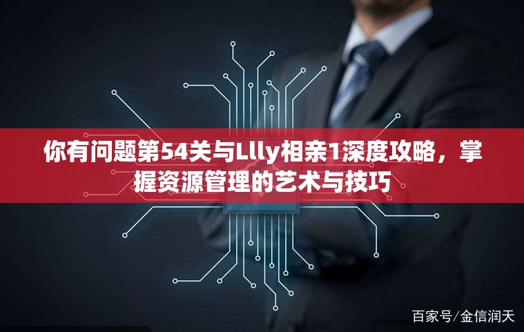 你有问题第54关与Llly相亲1深度攻略，掌握资源管理的艺术与技巧