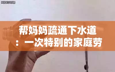 帮妈妈疏通下水道：一次特别的家庭劳动体验