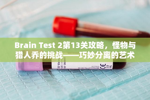 Brain Test 2第13关攻略，怪物与猎人乔的挑战——巧妙分离的艺术解析