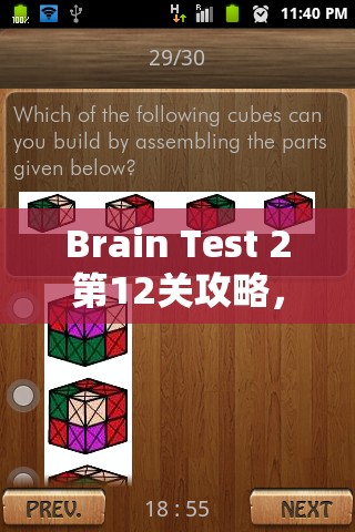 Brain Test 2第12关攻略，揭秘怪物与猎人乔的谜题，智慧解救被困女人的方法