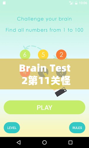 Brain Test 2第11关怪物与猎人乔挑战，全面解析智取巨型蜘蛛策略