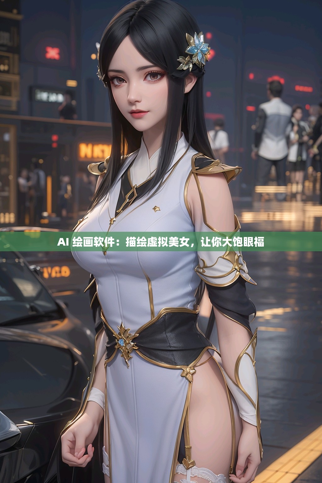 AI 绘画软件：描绘虚拟美女，让你大饱眼福