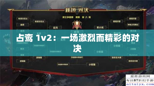 占鸾 1v2：一场激烈而精彩的对决