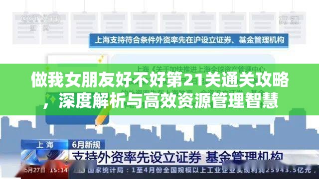 做我女朋友好不好第21关通关攻略，深度解析与高效资源管理智慧