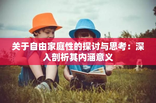 关于自由家庭性的探讨与思考：深入剖析其内涵意义