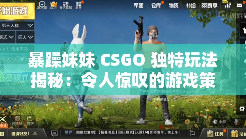 暴躁妹妹 CSGO 独特玩法揭秘：令人惊叹的游戏策略解析