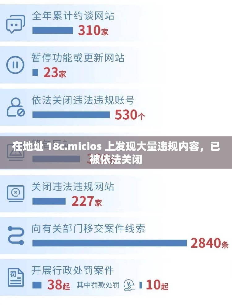 在地址 18c.micios 上发现大量违规内容，已被依法关闭