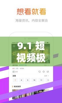 9.1 短视频极速版下载：畅享精彩短视频的快捷通道