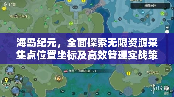 海岛纪元，全面探索无限资源采集点位置坐标及高效管理实战策略