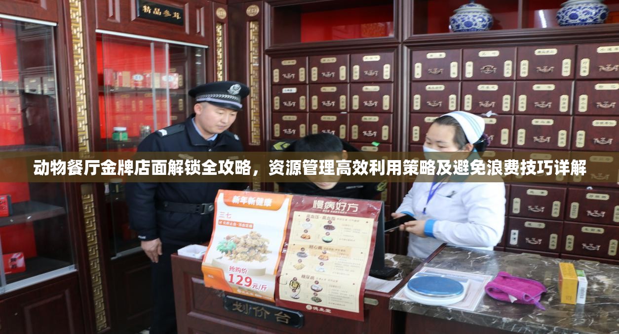 动物餐厅金牌店面解锁全攻略，资源管理高效利用策略及避免浪费技巧详解