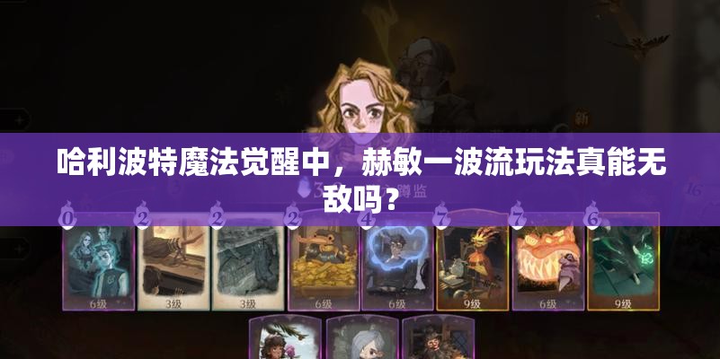 哈利波特魔法觉醒中，赫敏一波流玩法真能无敌吗？