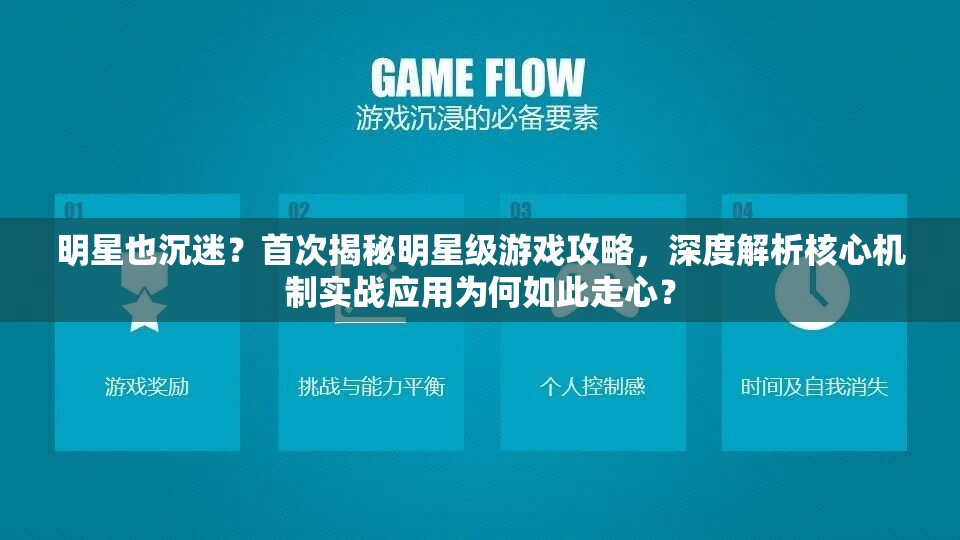 明星也沉迷？首次揭秘明星级游戏攻略，深度解析核心机制实战应用为何如此走心？